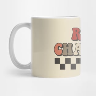 Ray Charles Checkered Retro Groovy Style Mug